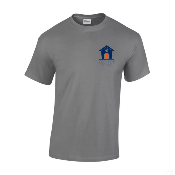 Graphite T Shirt Navy Logo