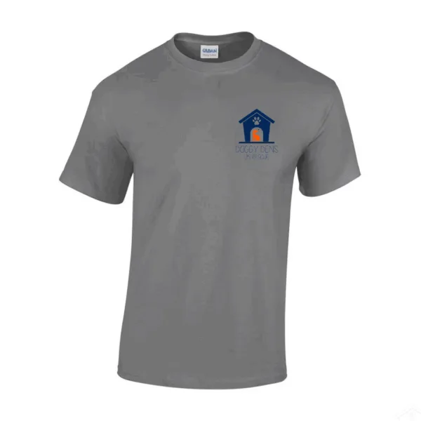 Graphite T Shirt Navy Logo