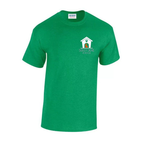 Irish Green T Shirt White Logo