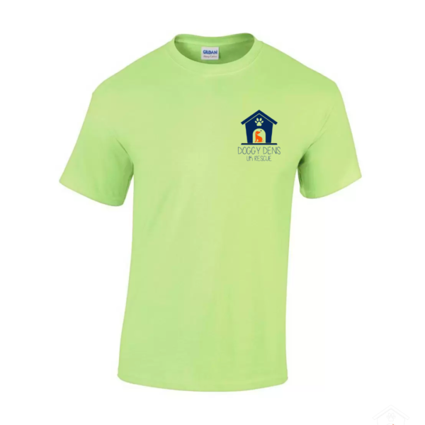Mint Green T Shirt Navy Logo