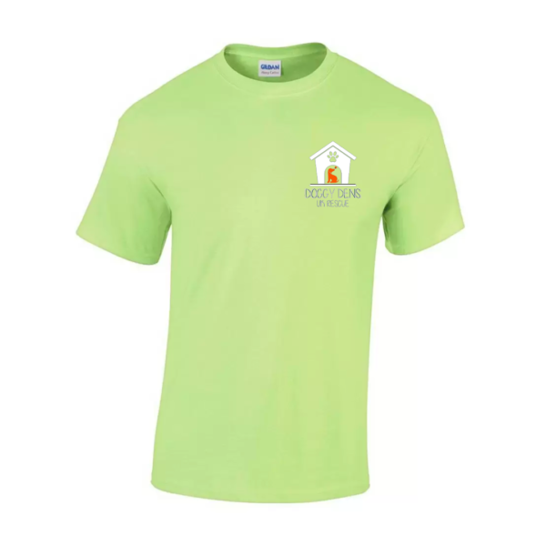 Mint Green T Shirt White Logo