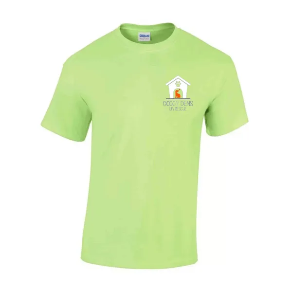 Mint Green T Shirt White Logo