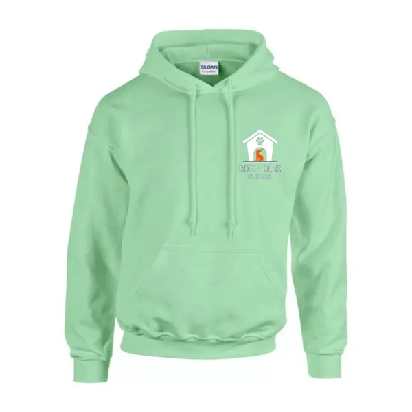 Mint Hoodie White Logo
