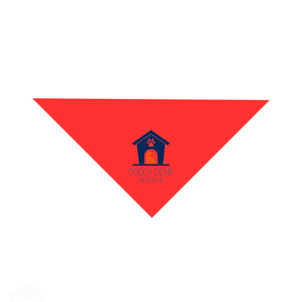 Red Dog Bandana Navy Logo