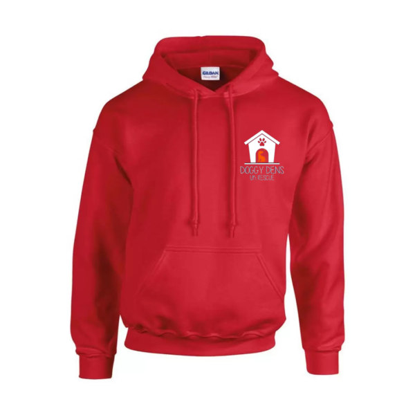 Cardinal Red Hoodie White Logo
