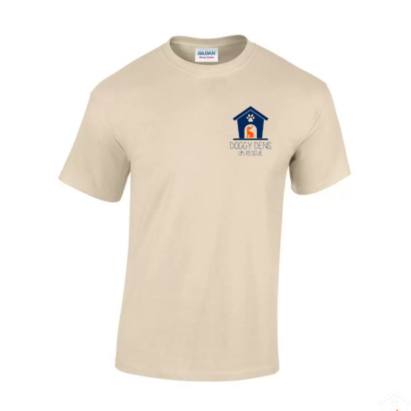 Sand T Shirt Navy Logo