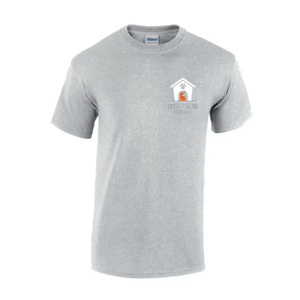 Sport Grey T Shirt White Logo