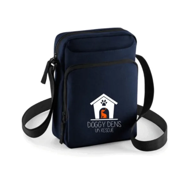 Navy Dog Treat Bag
