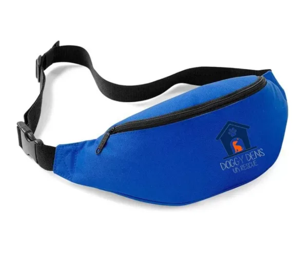 Royal Blue Belt Bag Navy Logo