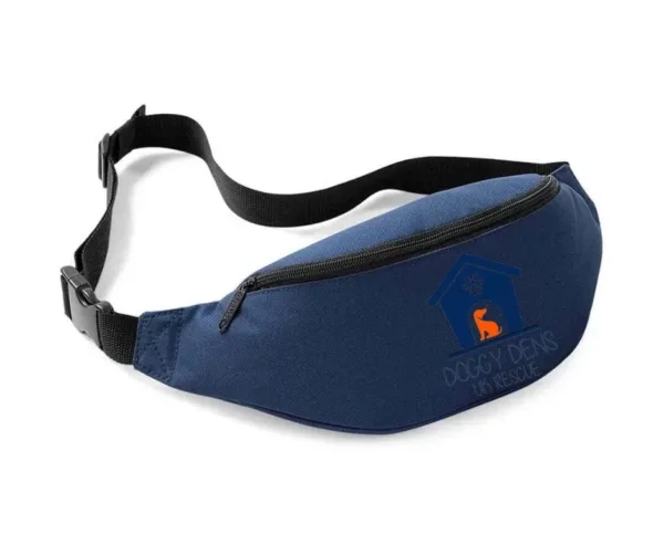 Navy Belt Bag Navy Logo