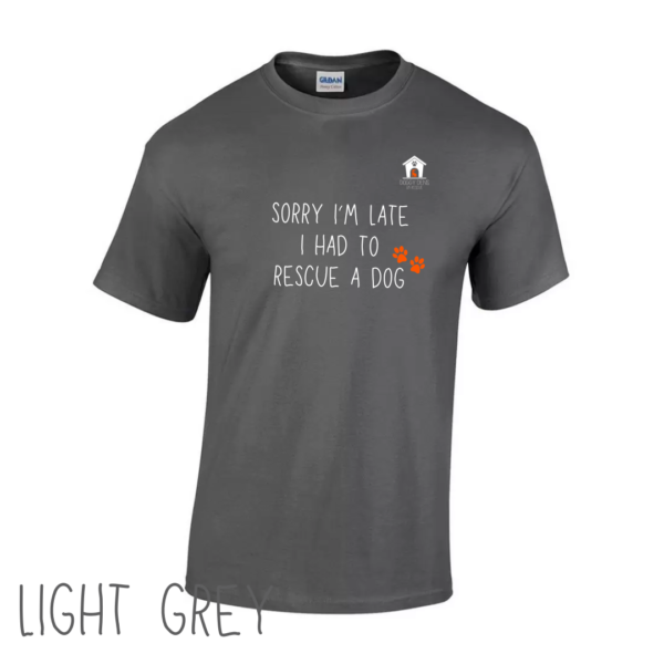 Sorry T Shirt in Dark Grey