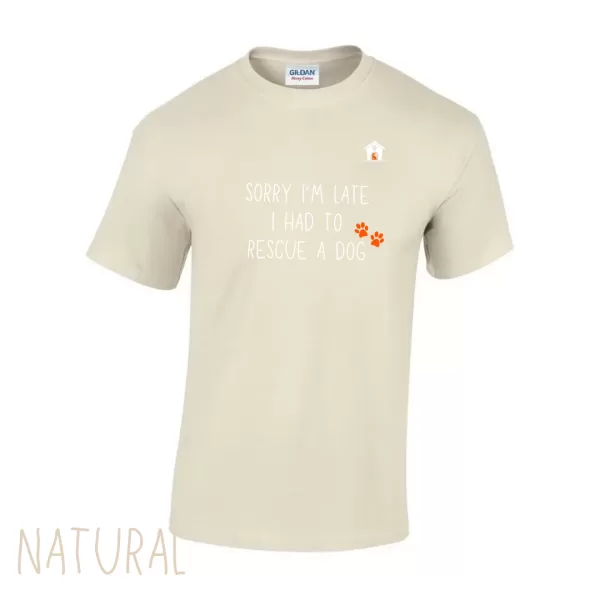 Sorry T Shirt in Natural