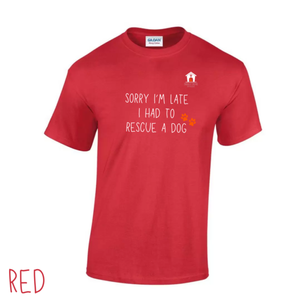 Sorry T Shirt in Red