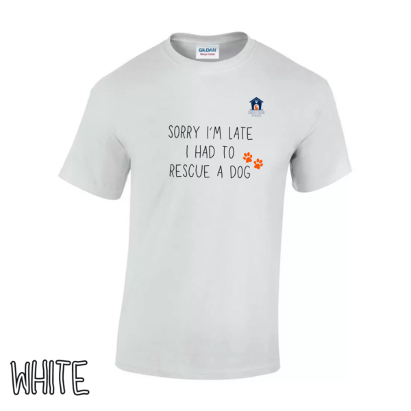 Sorry T Shirt in White