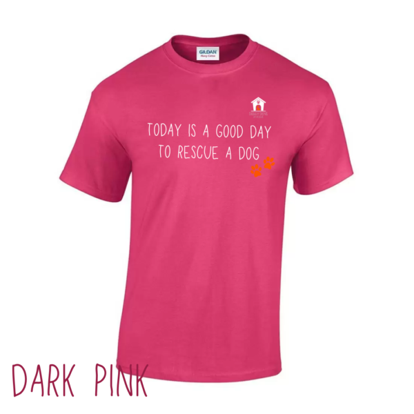 Today V1 T Shirt in Dark Pink