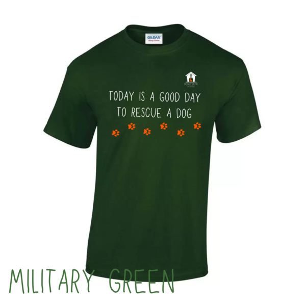 Today V2 T Shirt in Military Green